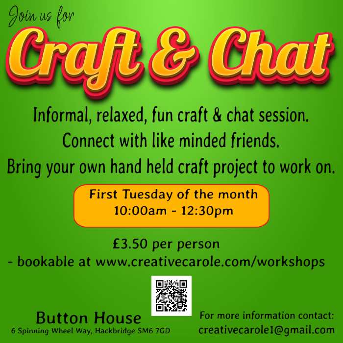Craft & Chat: Button House