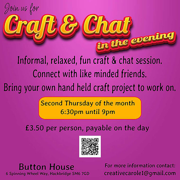 Craft & Chat: In the Evening