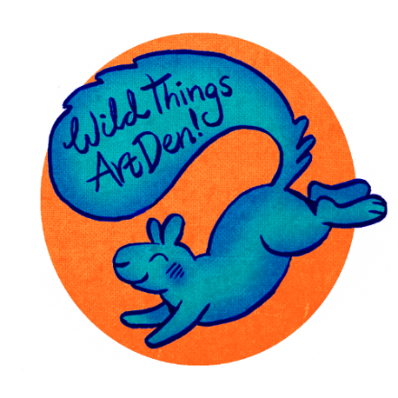 Wild Things Art. Den: Spring Term 1
